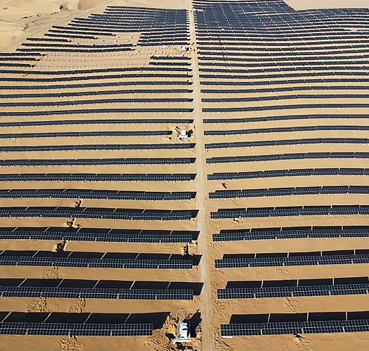The project located about 65 km north of Hangjinqi