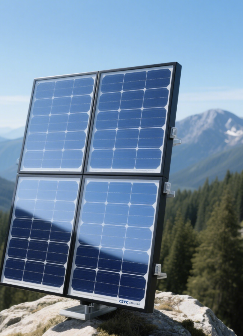 M6 Monocrystalline Bifacial Double-glass Module CETC-360-385M(GDF)/120